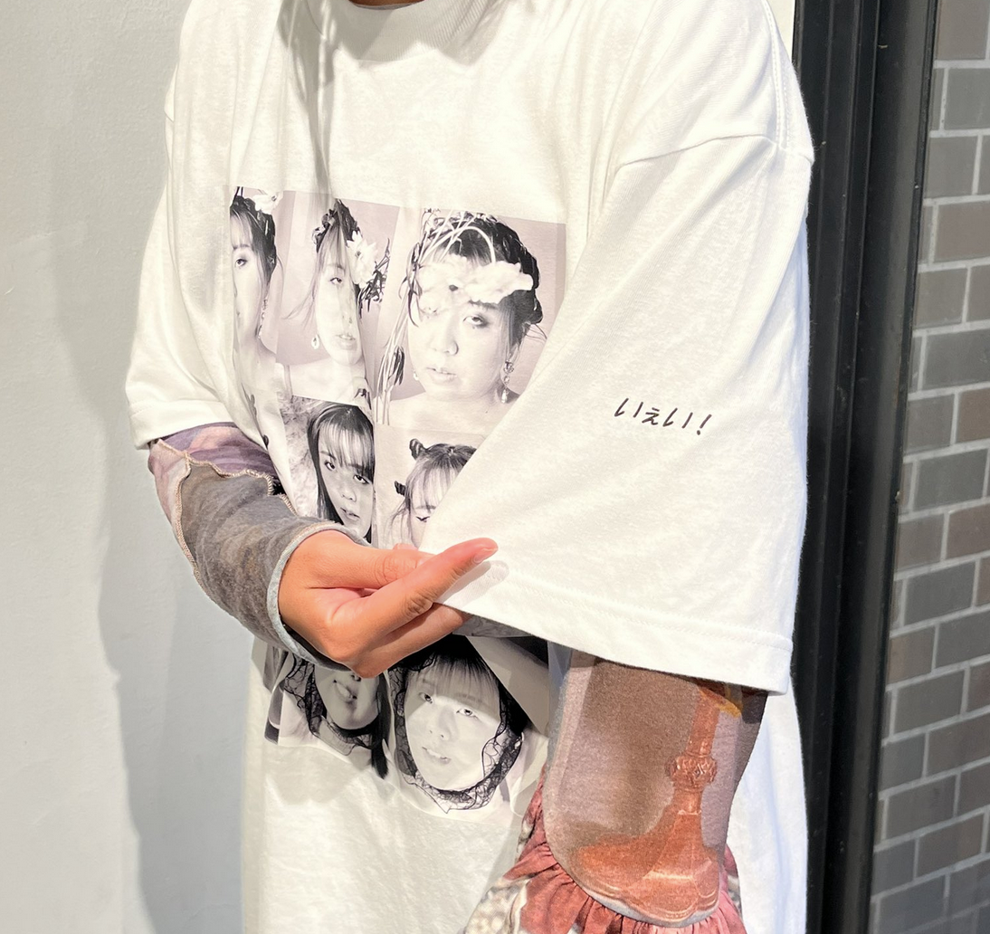 そわんわん写真展『IEI』 Photo by Iida Erika びみょーに盛れてない『IEI』 Tシャツ