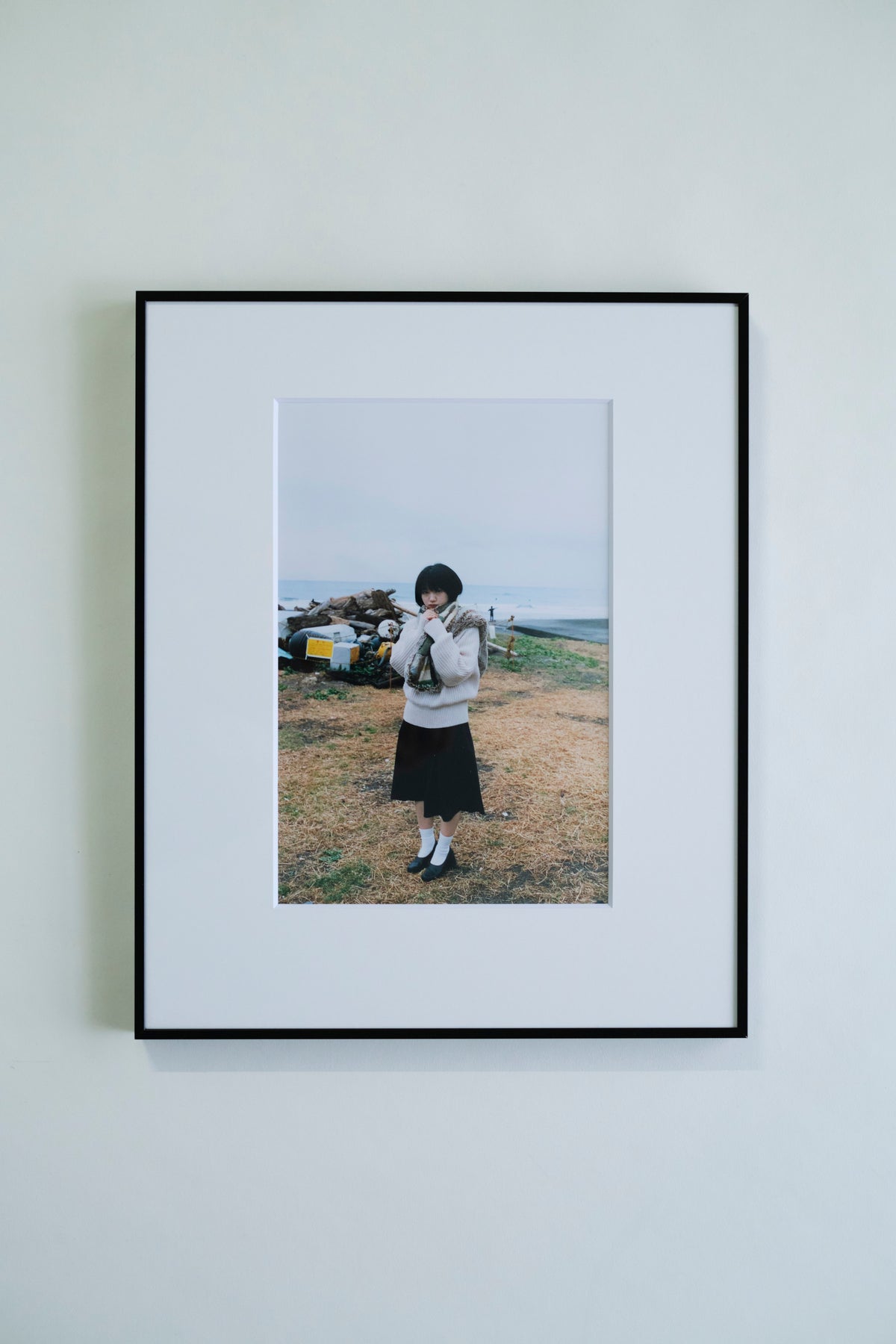 30飯田エリカ写真展「あたらしい命」四つ切額装写真