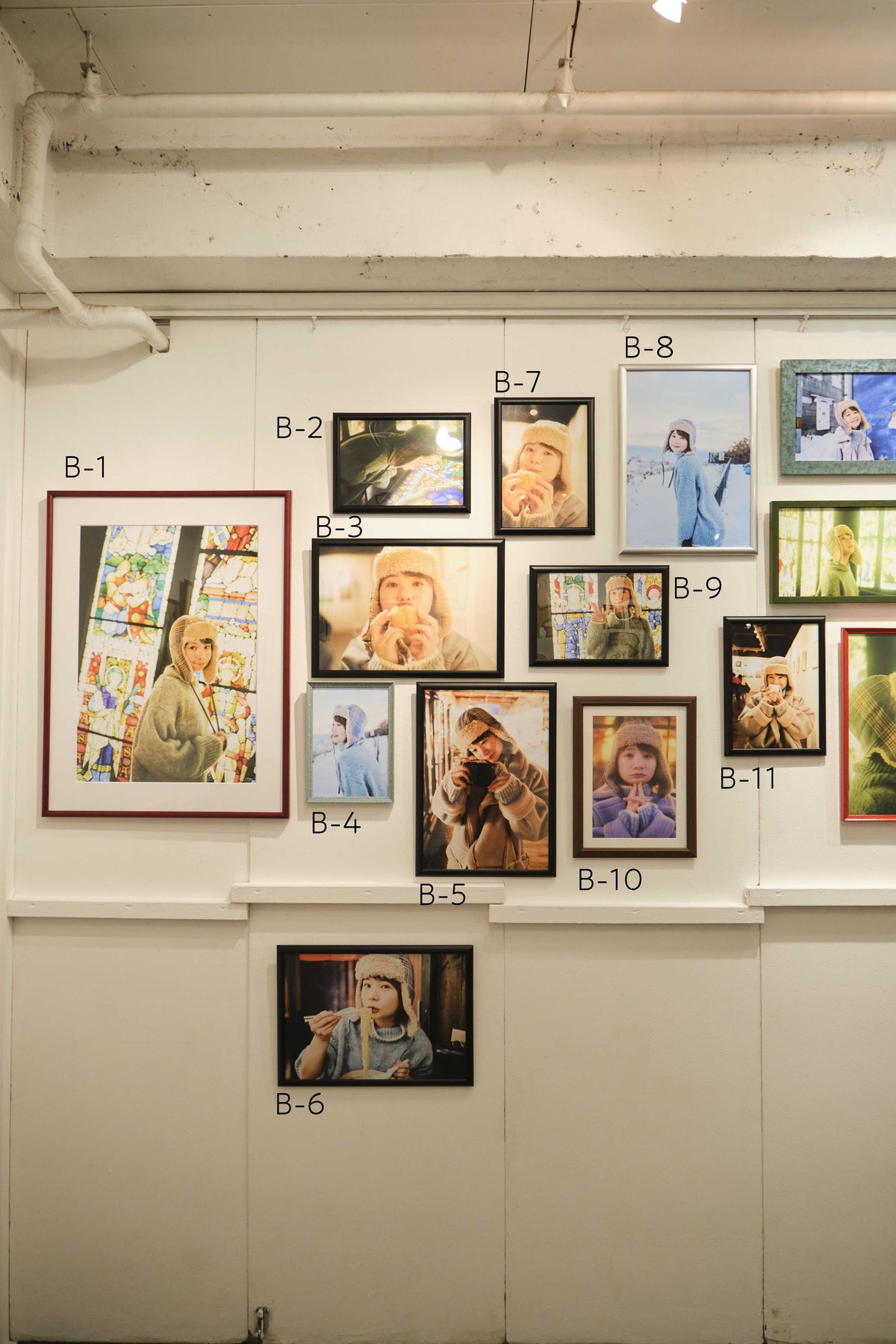 真奈生誕記念写真展『冬に生まれた女の子』展示作品B