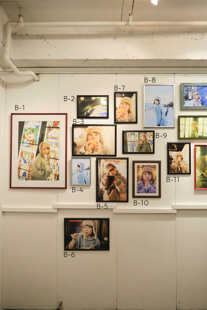 真奈生誕記念写真展『冬に生まれた女の子』展示作品B