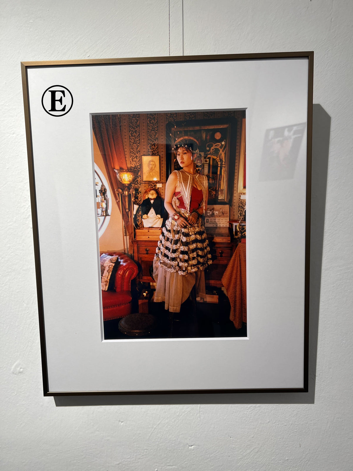 古林南「Coronation 」：額装四つ切フィルム写真