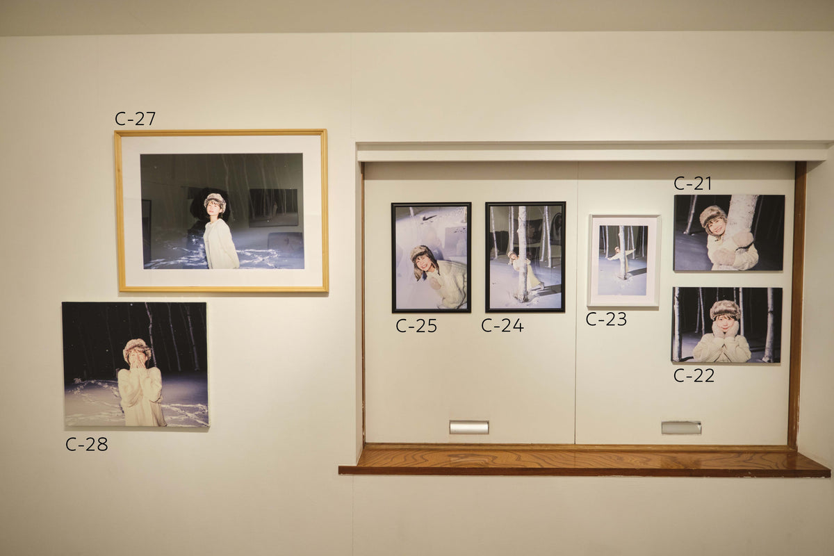 真奈生誕記念写真展『冬に生まれた女の子』展示作品C