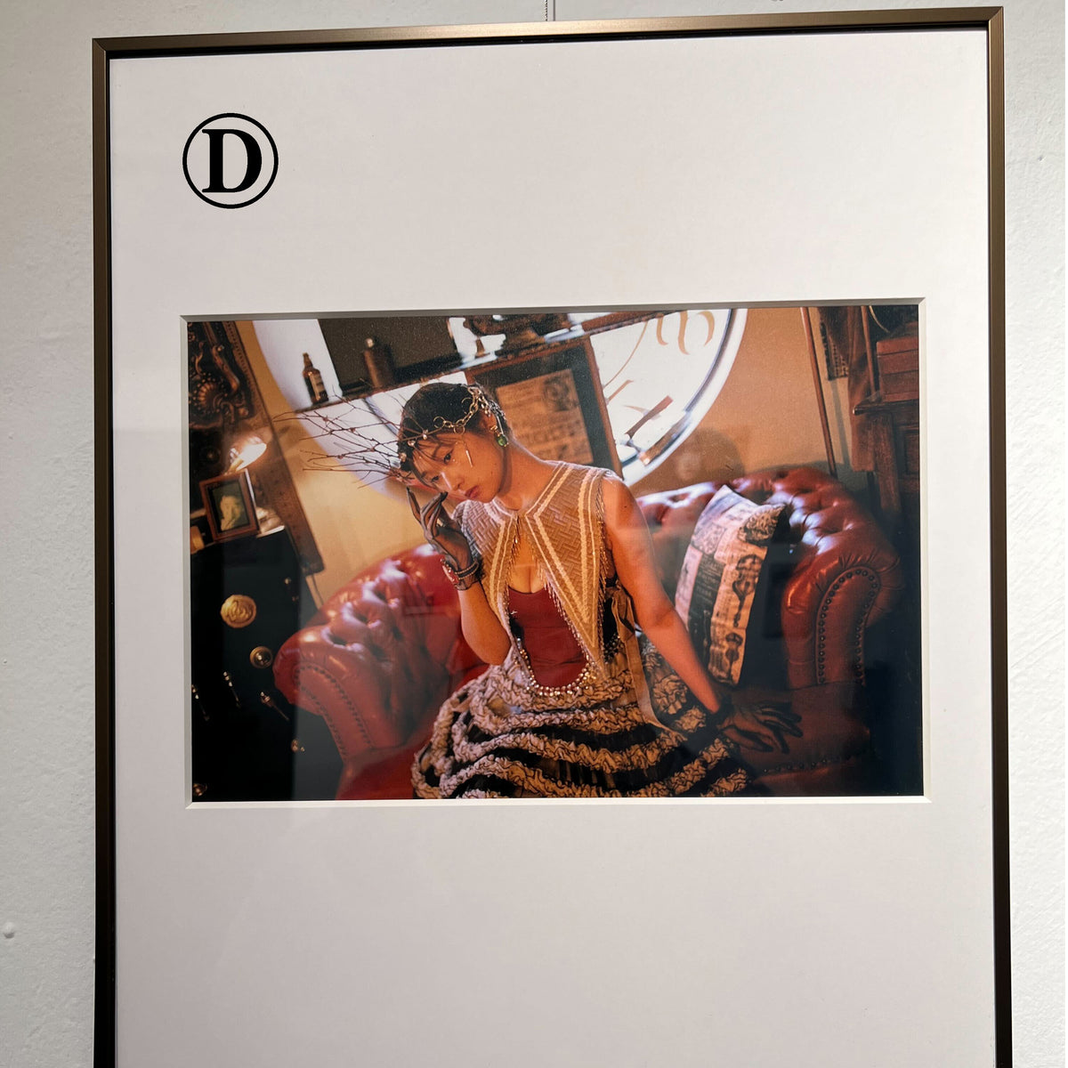 古林南「Coronation 」：額装四つ切フィルム写真