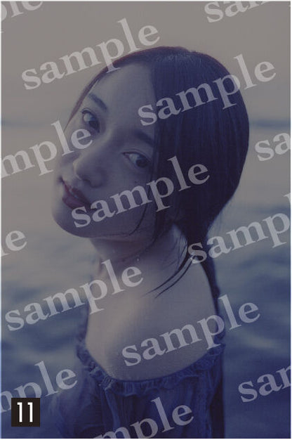 額装四切フィルム写真