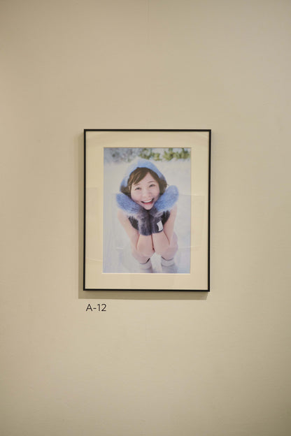 真奈生誕記念写真展『冬に生まれた女の子』展示作品A