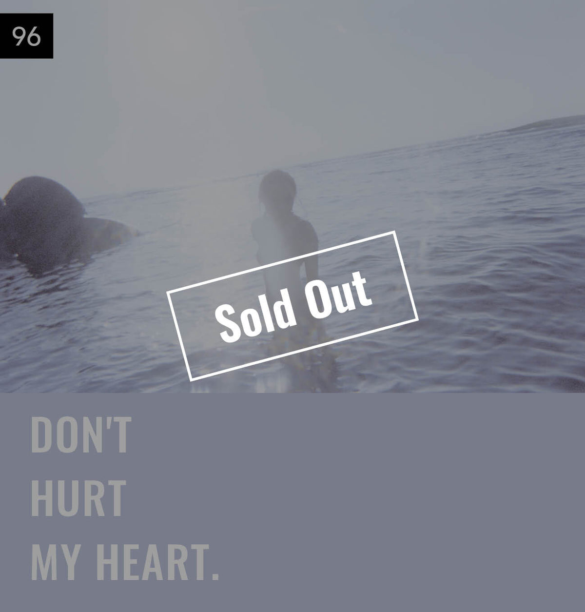【076-100】I'm a Lover, not a Fighter.「Don't hurt my heart.」100部限定写真集