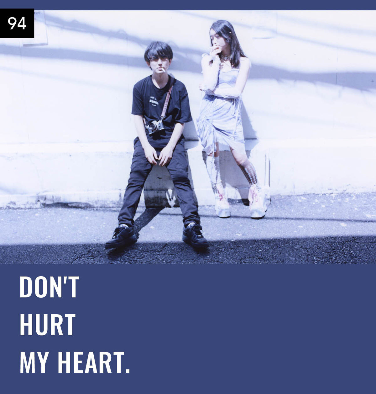 【076-100】I'm a Lover, not a Fighter.「Don't hurt my heart.」100部限定写真集