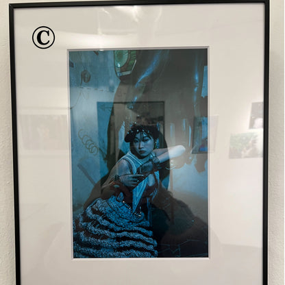 古林南「Coronation 」：額装四つ切フィルム写真