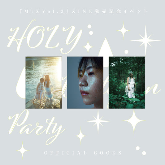 MiX vol.3「HOLY Dystopian Party」スマホに入るステッカー（3種）