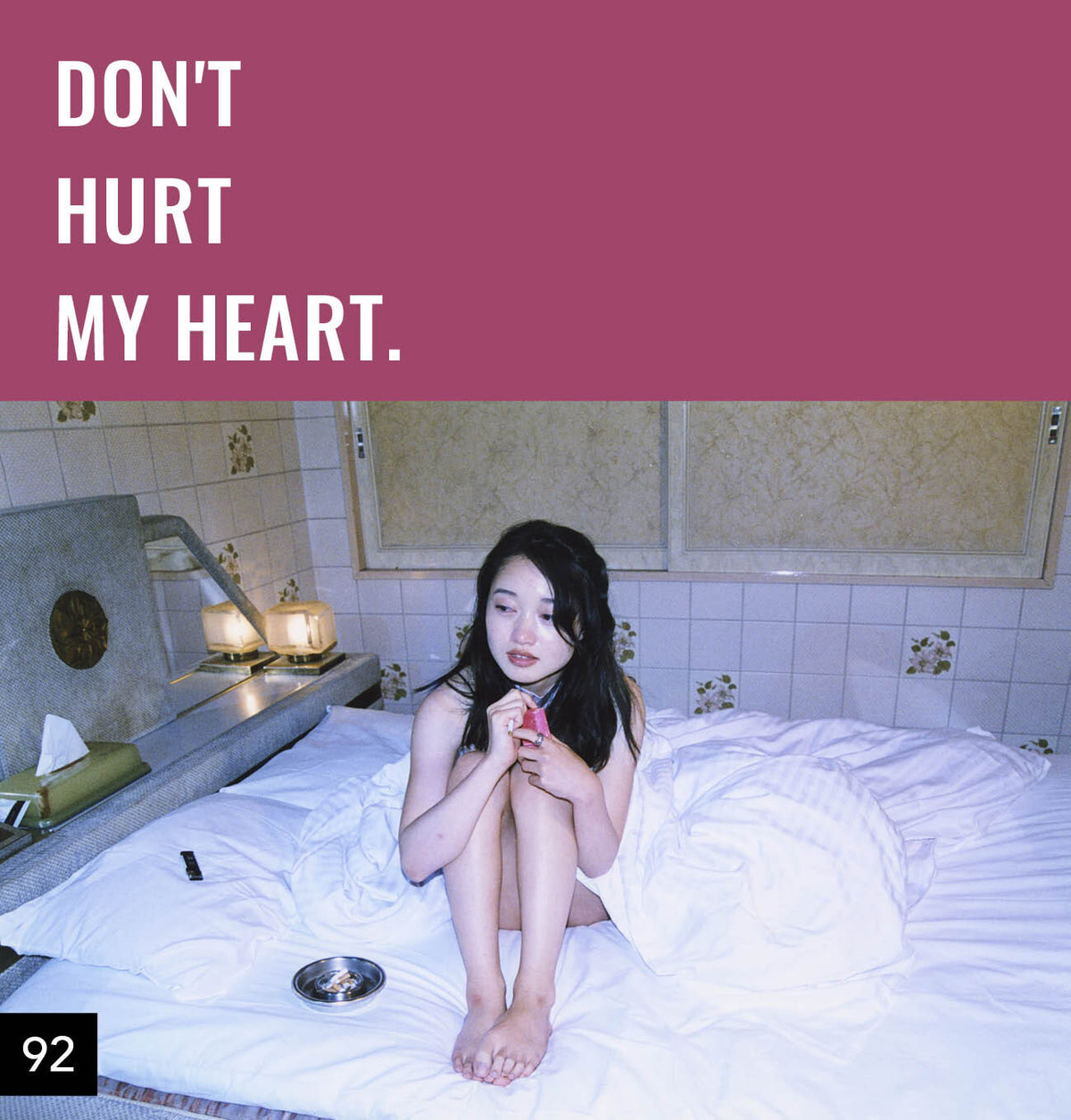 【076-100】I'm a Lover, not a Fighter.「Don't hurt my heart.」100部限定写真集