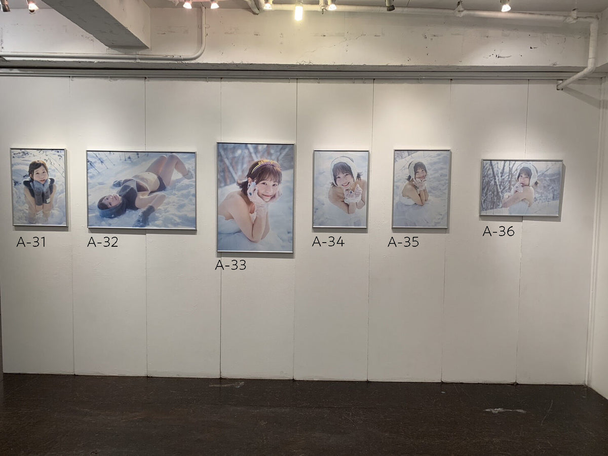 真奈生誕記念写真展『冬に生まれた女の子』展示作品A
