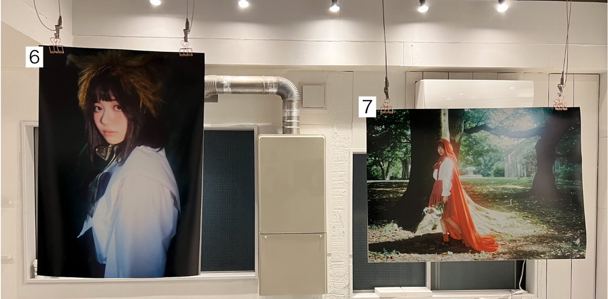 真穂ZINE発売記念チェキイベント＆ミニ写真展 A2サイズプリント写真
