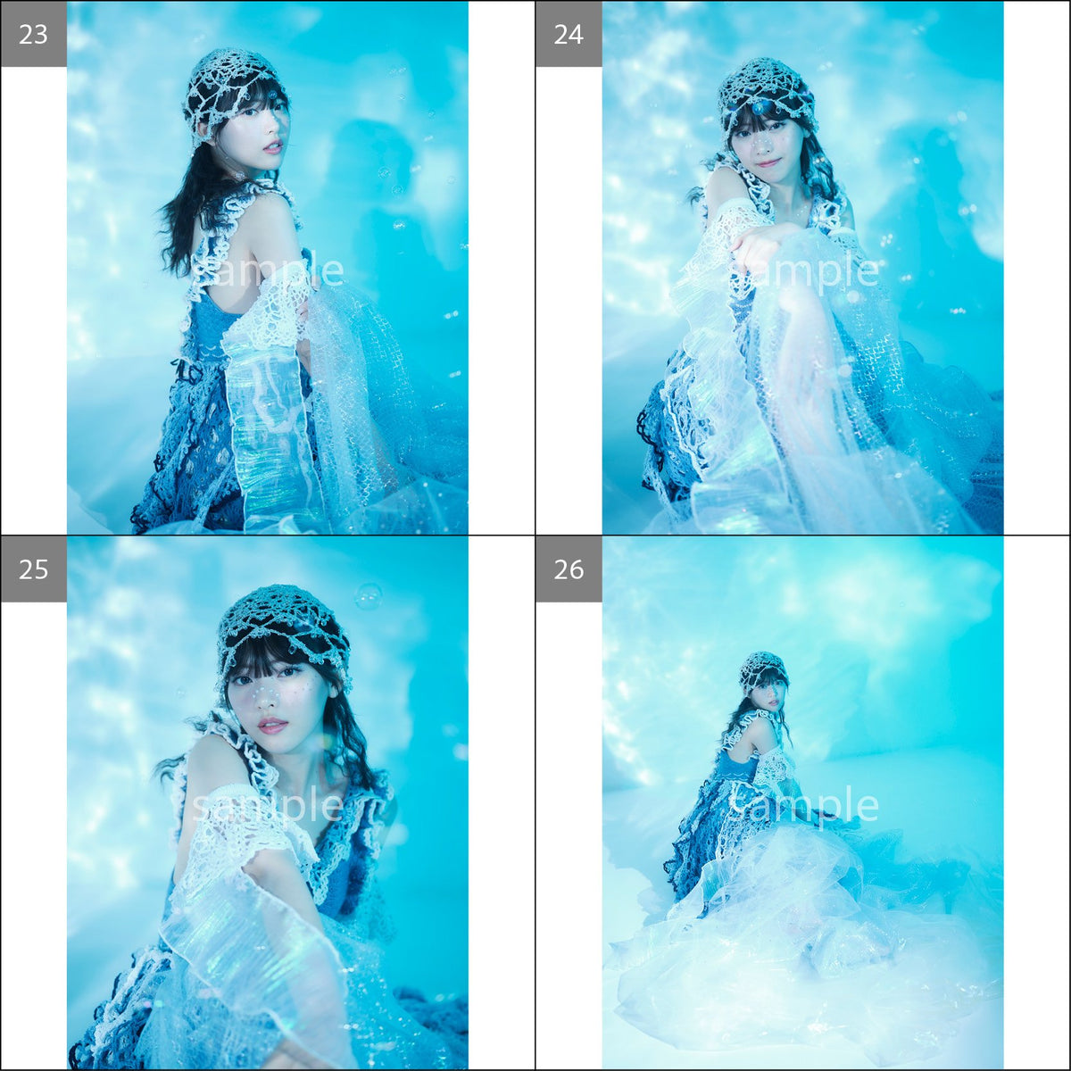 真楪伶10th Anniversary写真展「星霜に咲く軌跡」展示作品