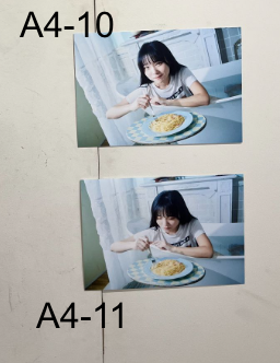 仲村まひろ「Parallel world ❤︎ I’m the cutest！」：A4プリント