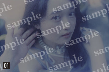 額装四切フィルム写真