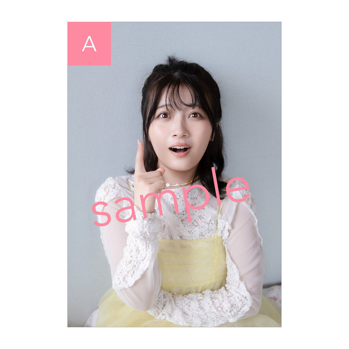 渡辺萌菜 写真展「此の花束を貴方に」ポストカード