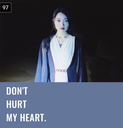 【076-100】I'm a Lover, not a Fighter.「Don't hurt my heart.」100部限定写真集