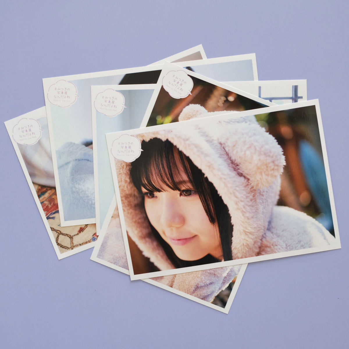 #みつきの写真展なんだよね Photo by Iida Erika 生写真5枚セット