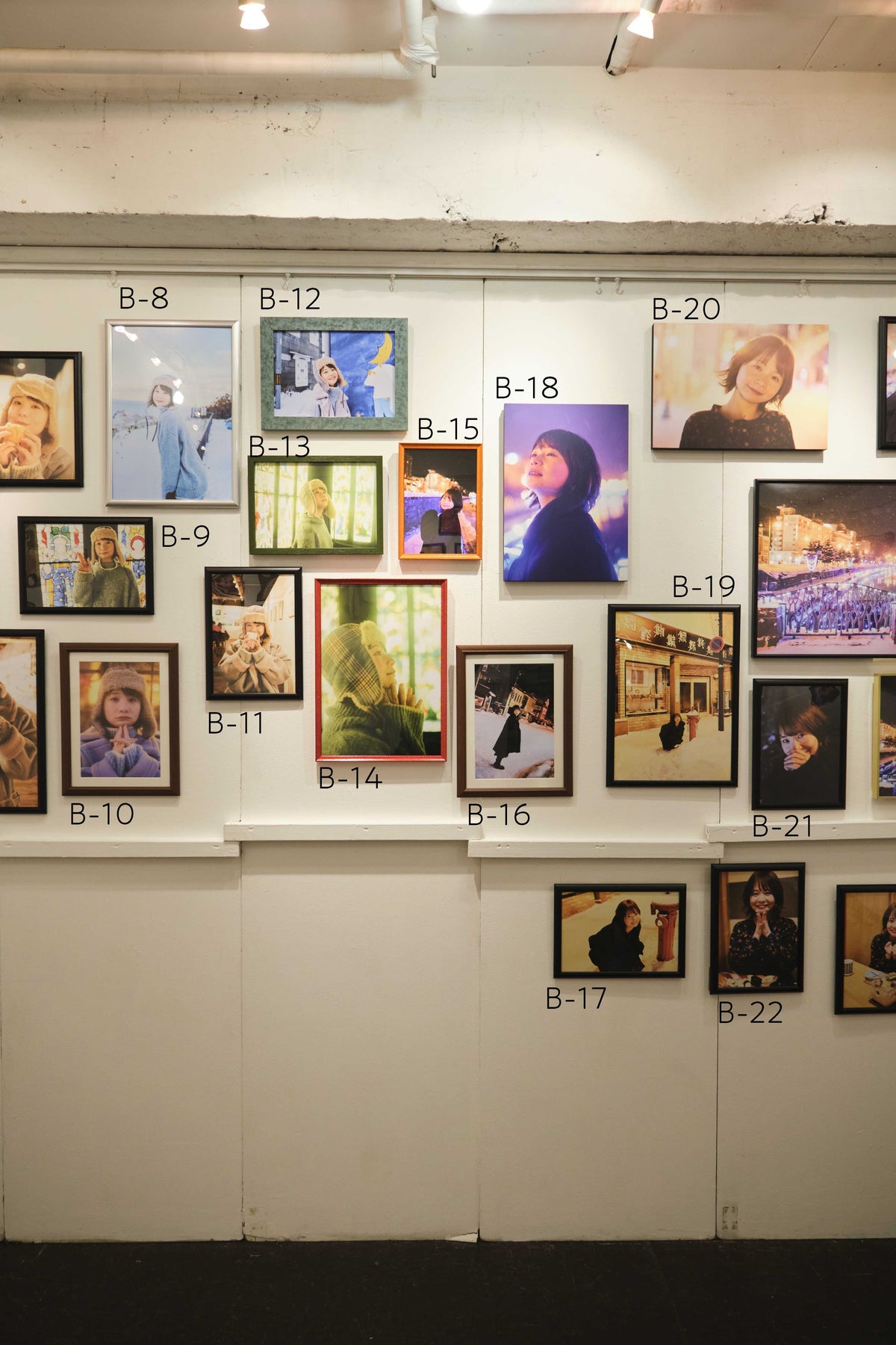 真奈生誕記念写真展『冬に生まれた女の子』展示作品B