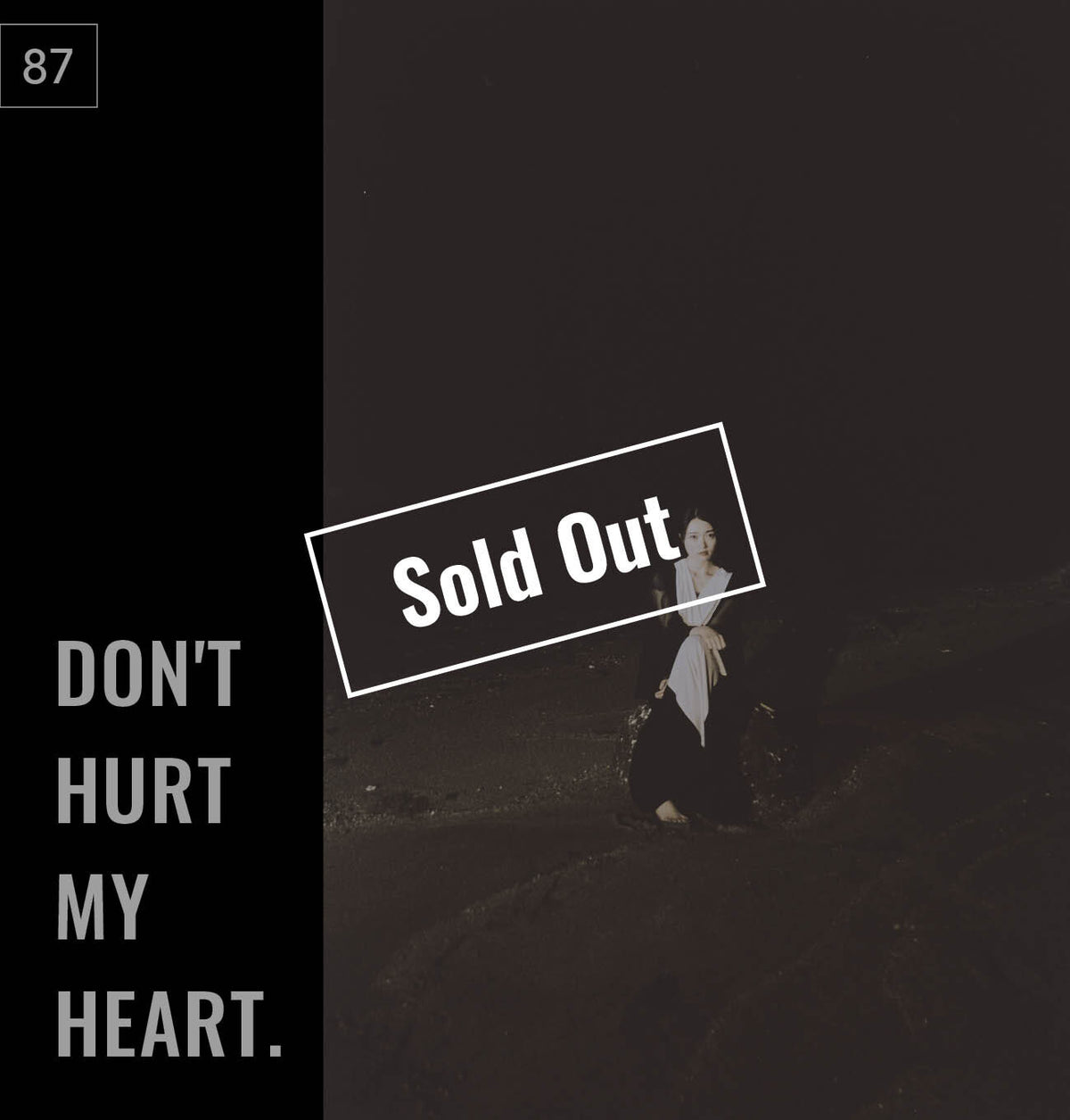 【076-100】I'm a Lover, not a Fighter.「Don't hurt my heart.」100部限定写真集