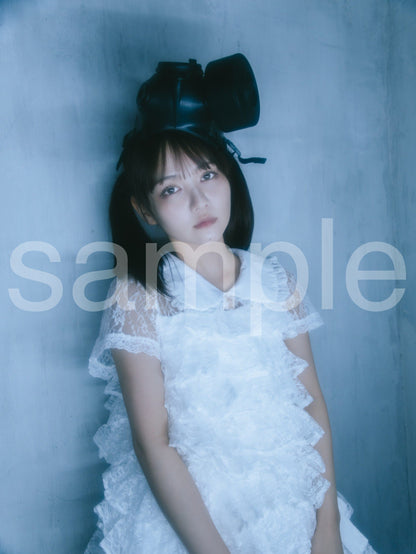 die with twin tails on mask noa-C