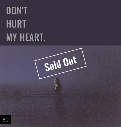 【076-100】I'm a Lover, not a Fighter.「Don't hurt my heart.」100部限定写真集