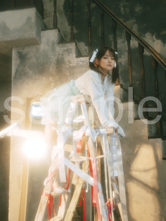 die with twin tails on step ladder noa-B