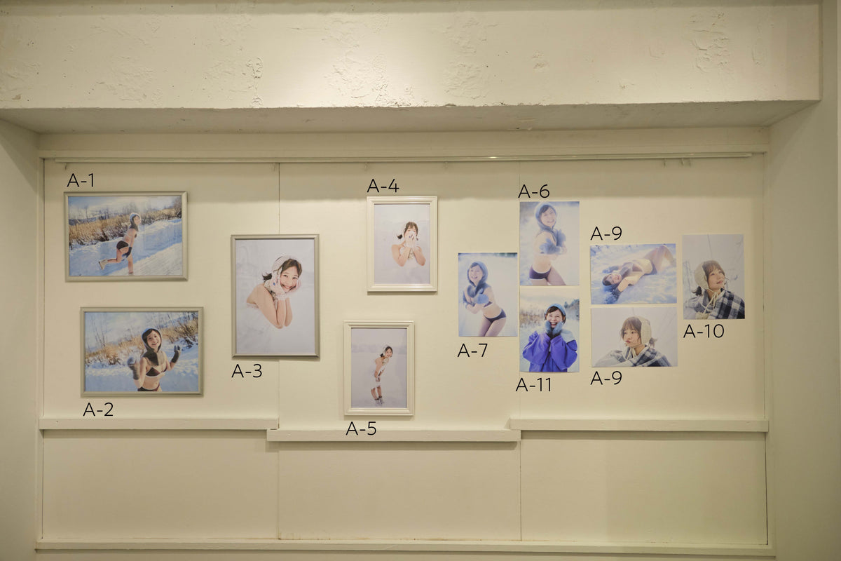 真奈生誕記念写真展『冬に生まれた女の子』展示作品A