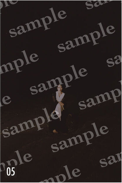 額装四切フィルム写真