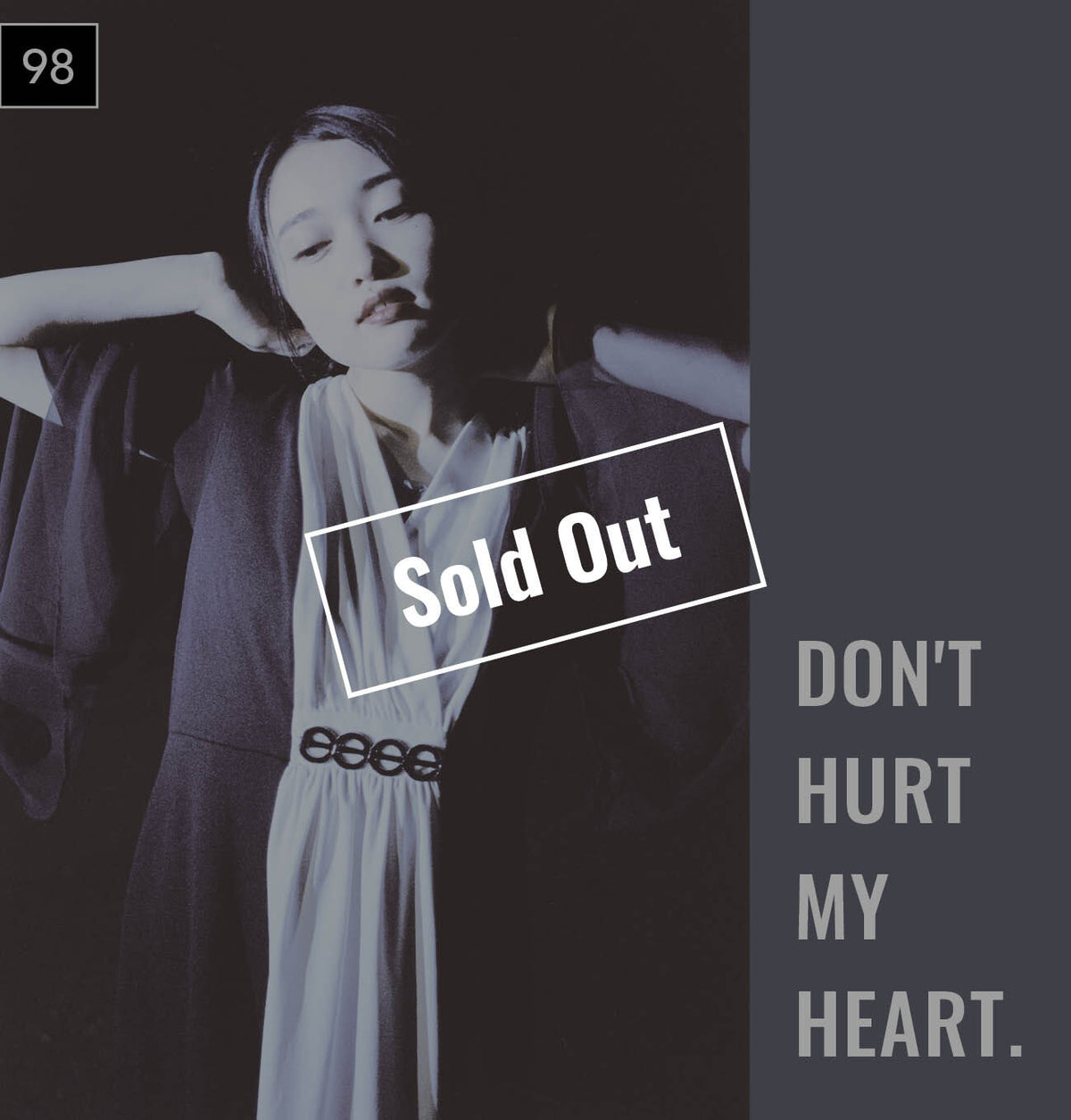 【076-100】I'm a Lover, not a Fighter.「Don't hurt my heart.」100部限定写真集