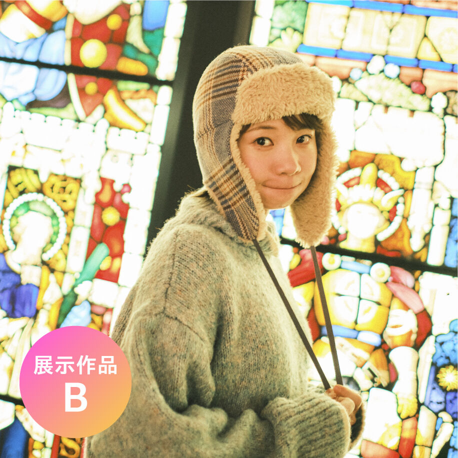 真奈生誕記念写真展『冬に生まれた女の子』展示作品B