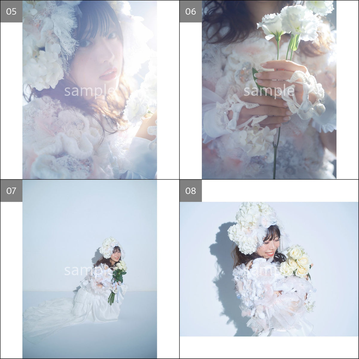 真楪伶10th Anniversary写真展「星霜に咲く軌跡」展示作品