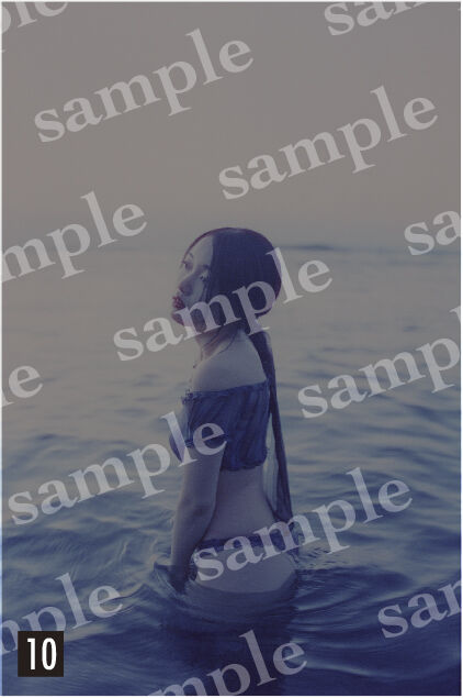 額装四切フィルム写真