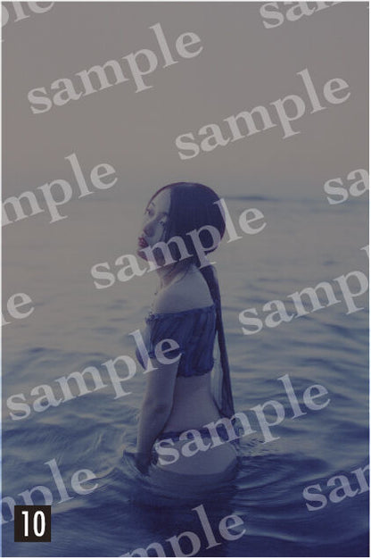 額装四切フィルム写真